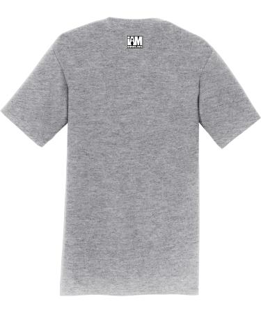 Storm Bowling Black Logo Athletic Heather T-Shirt | 90% Cotton | Design 00BC | Large - Buy Online on GoSupps.com