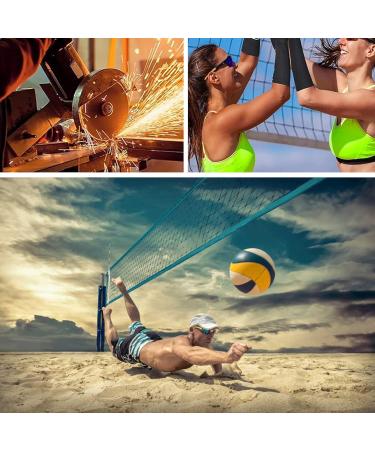 Shop NVUGFJ Volleyball Arms - Unisex Sports Forearm Support & Protection Bands - Perfect for Volleyball & Gardening - Black - Buy Online on GoSupps.com