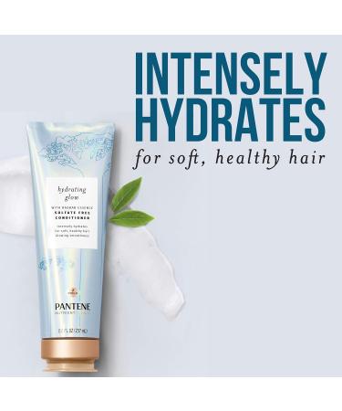 Pantene Sulfate Free Shampoo and Conditioner Set with Baobab Essence Nutrient Blends Hydrating Glow (522 mL Total) Shampoo and Conditioner Set 522 ml (Pack of 1) - Buy Online on GoSupps.com