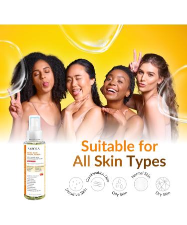 Buy Kojic Acid Facial Toner | Skin Clarifying Hydrating Mist with Glycolic Acid Niacinamide & Aloe Vera - 3.38 Fl Oz - International Shipping - Buy Online on GoSupps.com