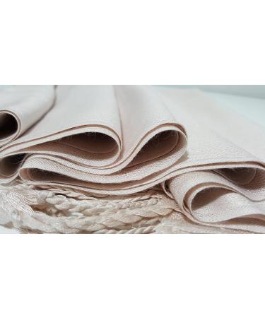 Smooth Shiny Surface Pashmina Style Scarf - Nude Beige | GFM L9 - Buy Online on GoSupps.com