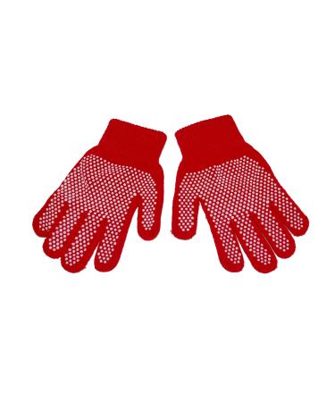 Children's Magic Gripper Gloves. One Size Red