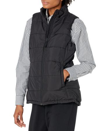 Amazon Essentials Women's Mid-Weight Puffer Vest X-Large Black