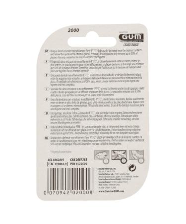 Seda Dent Gum 2000 Easy Floss 30m - Premium Dental Floss for Healthy Smile | International Shipping Available - Buy Online on GoSupps.com