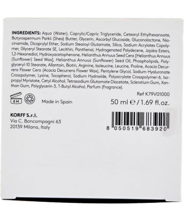  Korff Korff Supreme Pro Face Cream Restructuring and Anti-Wrinkle with Hyaluronic Acid for all skin types 50ml pack - Buy Online on GoSupps.com
