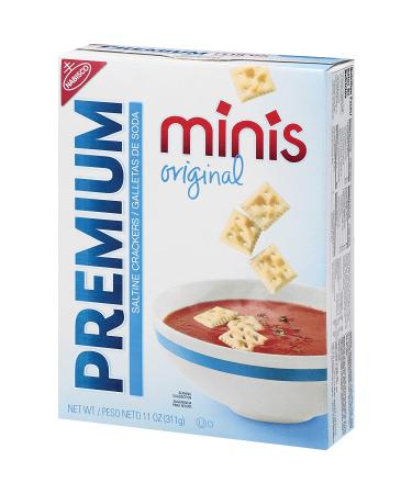 Premium Original Mini Saltine Crackers 11 oz - Savory Snack Essential - Buy Online on GoSupps.com