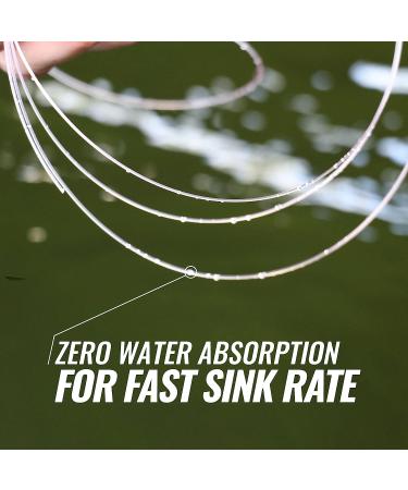 Beyond Fluorocarbon Leader Fishing Line - 100% Pure Fluorocarbon Material - Abrasion Resistant - Invisible Underwater - Shock Resistant - Knot Strength - 40LB - Buy Online on GoSupps.com