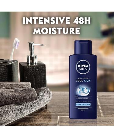NIVEA MEN COOL KICK BODY LOTION - Buy Online on GoSupps.com