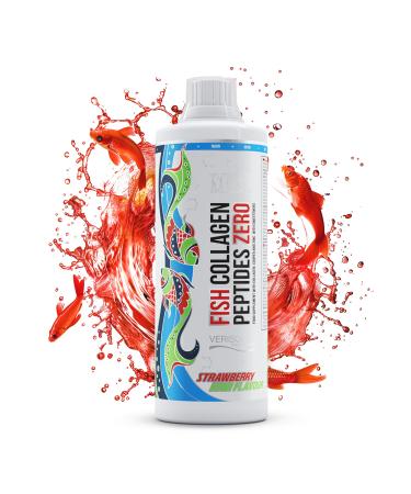 Fish Collagen Beauty Peptides + Biotine Verisol Boisson | 20 servings | Sans sucre | Boisson au collag ne au poisson hautement dos e | Strawberry Kiwi | MST Nutrition | Fabriqu en Allemagne Strawberry Kiwi 500 ml (Lot de 1)
