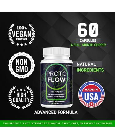 LIVORKA (2 Pack) Proto Flow - Proto Flow Support ProtoFlow ProtoFlow Reviews ProtoFlow Formula Proto Flow Male Capsules Proto Flow Supplement for Men Proto Flow Pills 120 Capsules for 2 Months - Buy Online on GoSupps.com