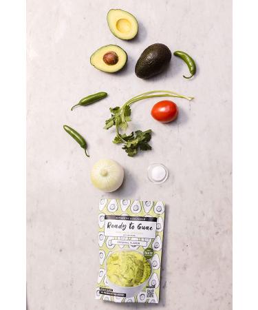 Instant Guacamole Mix | Freeze Dried Hass Avocado | Just Add Water | Raw, Vegan, Keto & Gluten Free | Makes 8oz | No Preservatives | 1.76oz Pack - Buy Online on GoSupps.com
