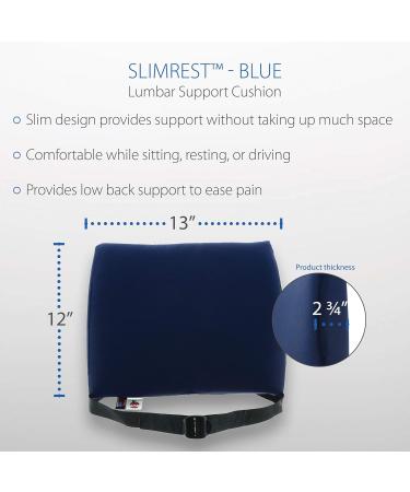 SlimRest Lumbar Support - Core Products | Standard Blue | International Shipping Available - Buy Online on GoSupps.com