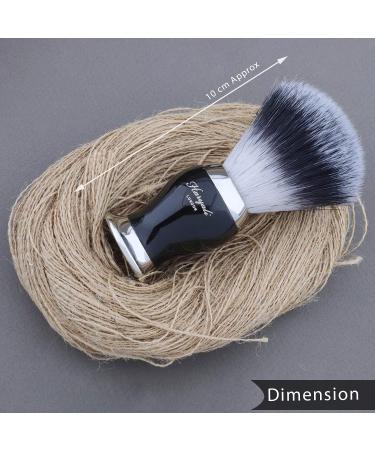 Haryali London 6 Pc Shaving Kit - Double Edge Safety Razor, Synthetic Brush, Stand, Soap, Bowl, Alum - Black Shaving Set - Buy Online on GoSupps.com