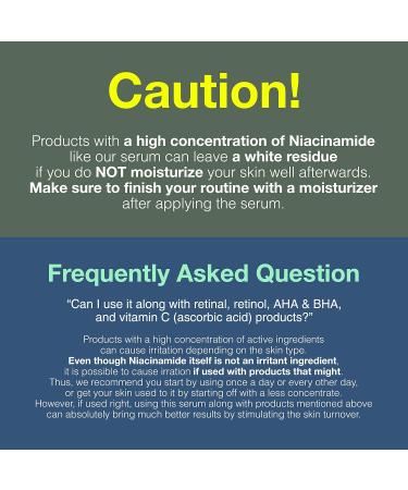 Niacinamide 20% Vitamin B3 Vegan Serum - Even Skin Tone & Anti-Aging | 1 Oz | Korean Formula for Sensitive Skin - Buy Online on GoSupps.com