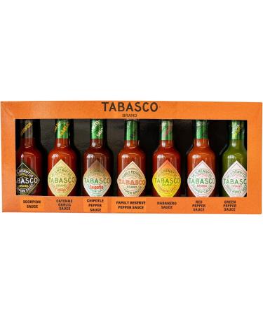 TABASCO Pack de sauce piquante - Le set ultime pour les amateurs de sauce piquante (7 Pack) - Buy Online on GoSupps.com