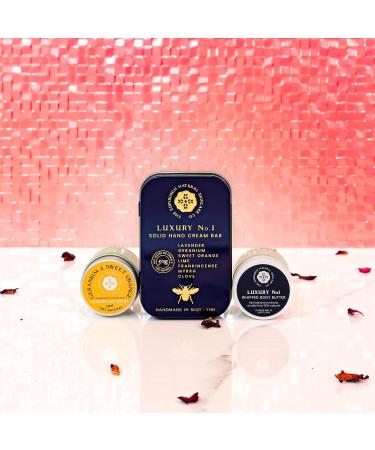 Luxury Skincare Gift Box | Moisturising & Gentle Hand Cream Bar | Luxurious Lip Balm | Hydrating Body Butter | Gift For All Occasions Luxury No.1 Gift Set - Buy Online on GoSupps.com