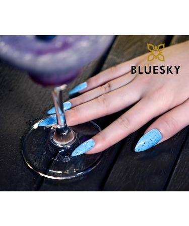 Bluesky Gel Nail Polish - BlueBerry Burst Sum1922 | Durable Light Blue Smoothie | UV LED Cure | 10ml - International Shipping Available - Buy Online on GoSupps.com