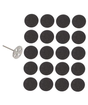 Ipetboom 1 Set Nail Polishing Sheets Nail Implements Stainless Steel Disc Electric Tool Foot Nail Accessories Manicure Grinding Slices Nail Tool Grinding Feet Stainless Steel