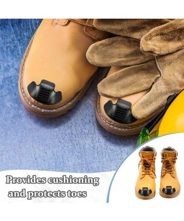 Jadive 6 Pack Boot Toe Guards - Easy Application Work Shoe Toe Protectors with Sandpaper - Buy Online on GoSupps.com