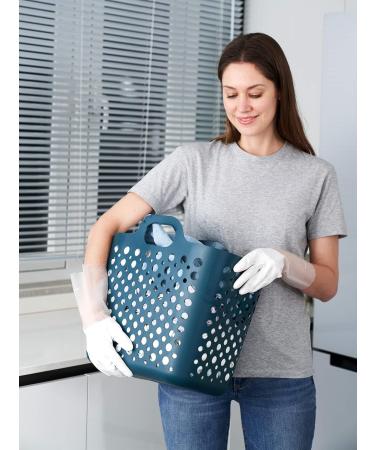 Shop Lanon Wahoo Reusable Household Gloves - 3 Pairs Size L White | Ideal for Kitchen Cleaning & Dishwashing - Buy Online on GoSupps.com