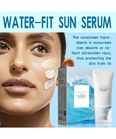 Centella Sunscreen SPF 50 Water-fit Sun Serum Water Fit Sun Serum No Sticky Refreshing Universal Sunscreen UV Defense sun protection moisturizing cream Refreshing For All Skin Type (1pc) - Buy Online on GoSupps.com