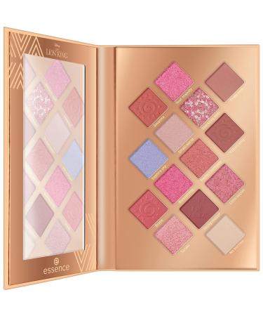 essence The Lion King Eyeshadow Palette | Limited Edition Disney Collection | 14 Pigmented Shades | Matte & Metallic | Vegan & Cruelty Free | Paraben-free - Buy Online on GoSupps.com