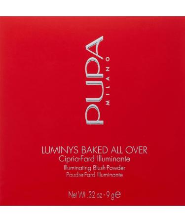 PUPA Milano Luminys Baked Illuminating Blush-Powder - 01 Stripes Rose - 0.32 Oz - Buy Online on GoSupps.com