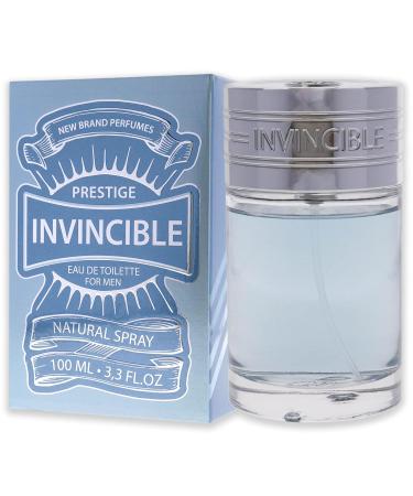 New Brand Perfumes Prestige Invincible EDT Spray Men 3.3 oz (sem numero) 3.3 Ounce (Pack of 1) - Buy Online on GoSupps.com