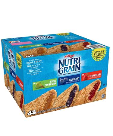 Nutri-Grain-Kellogg's Cereal Bars Variety Pack, 48-Count