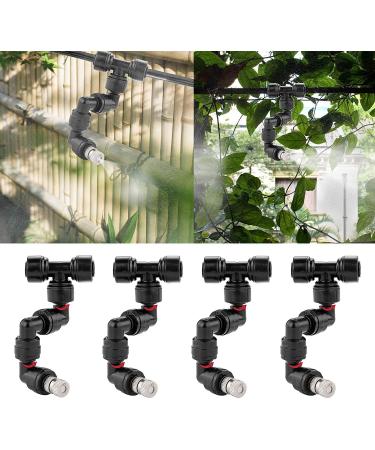 Acungji 4-Piece Adjustable Reptile Fogger Nozzle | 360 Cooling Sprinkler for Rainforest Tanks | Ideal for Pet Reptiles - Buy Online on GoSupps.com