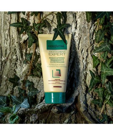 Intensive Regenerating and Restructuring Hair Mask with Oil Keratin Vitamin A and E Reconstructs and Strengthens Damaged Hair 150 ml Gerovital Tratament Expert - Buy Online on GoSupps.com