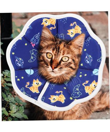 BESPORTBLE 2pcs Kitten Cone Alternative Cat Cones After Surgery Cat Donut Waterproof Composite Cloth mediumx2pcs As Shownx2pcs - Buy Online on GoSupps.com