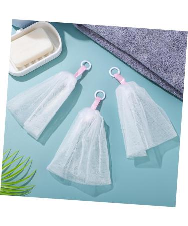 FRCOLOR Soap Saver Bag - 3 Pcs Exfoliating Foaming Net for Shower & Face Cleansing - Eco-Friendly Mesh Soap Saver | International Shipping Available - Buy Online on GoSupps.com
