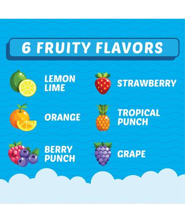 Flavorice Freezer Pops 1.5oz Fat Free Ice Pops - Fruity Flavors | 192 Freezer Pops (12 Boxes) - Buy Online on GoSupps.com