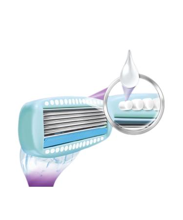 Buy Wilkinson Sword Hydro Silk Ladies Razor - 1 Blade & Holder - Purple | International Shipping Available - Buy Online on GoSupps.com