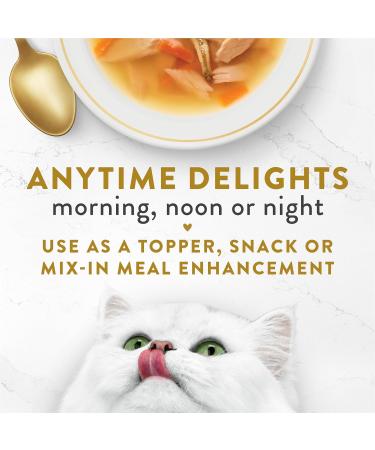 Fancy Feast Classic Broths Cat Food Complement Collection Variety Pack 3 Flavours - 40 g Pouch (12 Pack) & Medleys Wet Cat Food Pate Collection Variety Pack 3 Flavours - 85 g Can (12 Pack) - Buy Online on GoSupps.com