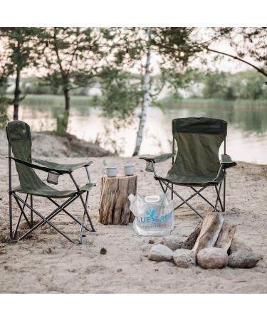 Blue Frog Provisions 2.6 Gallon Water Storage Containers - Pack of 6, 15.6 Gallons Total for Camping, Emergencies, and Prepper Supplies - Buy Online on GoSupps.com