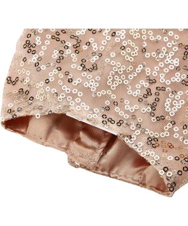 Elegant Gold Dog Dress for Small Dogs - Sequins Tutu Puppy Costume | Wedding & Princess Outfit (XL) - Buy Online on GoSupps.com