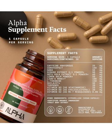 Ultra Life Sport Alpha Nootropic & VITA Woman Multivitamin Bundle Brain & Body Support Memory Focus Mushrooms B Vitamins D3 K2 Vegan Women s Daily Supplement (30 Capsules Each) - Buy Online on GoSupps.com