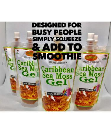 Caribbean Sea Moss Gel 6 Packs of 250 ml Pack of 4 - Buy Online on GoSupps.com
