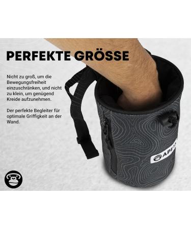 APE13 Chalk Bag for Climbing & Bouldering | Premium Set with Belt Brush Bracket & Large Magnesium Bag - Ideal for All Climbers - Buy Online on GoSupps.com