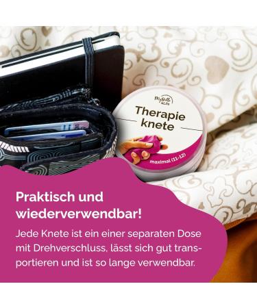 Premium Therapy Clay - Purple Super Festival | Vegan Odorless Residue-Free | 6 Colors & Hardness Levels for Relaxation & Strength - 1 Series - Buy Online on GoSupps.com