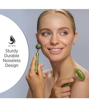 Jade Roller and Gua Sha Set for Face | Facial Tools for Massage and Skincare | Jade Roller & GuaSha Facial Beauty Kit - Buy Online on GoSupps.com