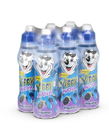 Rauch Yippy Water Blackberry 6-Pack | Refreshing 330ml Disposables | Buy Internationally - Buy Online on GoSupps.com