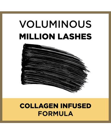 L'Or al Paris Voluminous Million Lashes Mascara 635 Blackest Black - Pack of 2 | 0.3 Fl Oz - Buy Online on GoSupps.com