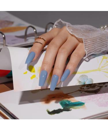 Bluesky Gel Nail Polish 10ml Daring Blue - SS2411 Denim Blue Nail Polish for 21 Day Manicure Professional Salon & Home Use Requires Curing Under LED UV Nail Lamp - Buy Online on GoSupps.com