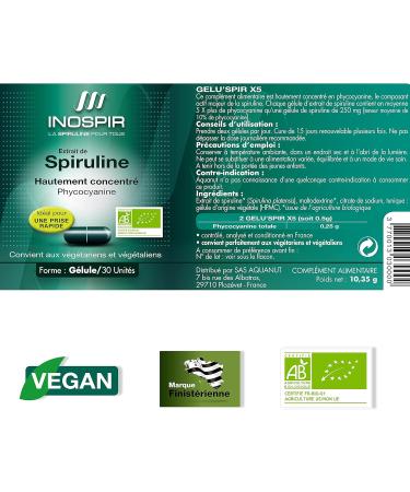 Concentrated Organic Phycocyanin | GELU'SPIR - Buy Online on GoSupps.com