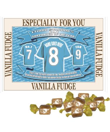 Manchester Blues Football Shirt Personalised Gift Boxed Sweets Variety - Buy Online on GoSupps.com