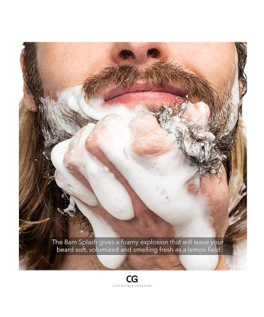 Copenhagen Grooming 8am Splash Beard Wash | Gentle Beard Shampoo for Men | Face Care Shampoo for Clean Beard & Skin - Buy Online on GoSupps.com