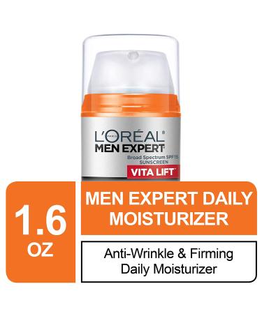 L'Oreal Men Expert Vita Lift Anti-Wrinkle Moisturizer SPF 15 - 1.6 fl oz (48 ml) - Buy Online on GoSupps.com